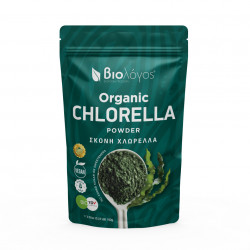 Poudre de Chlorella Bio 100g Paquet Avant