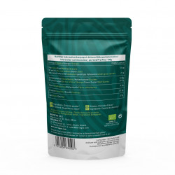 Poudre de Chlorella Bio 100g Paquet Arrière