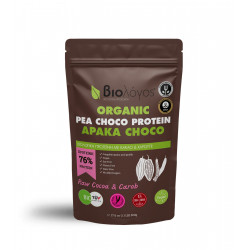 Protéine Bio Pois Choco 76% - 500g, Paquet face avant