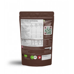 Protéine Bio Pois Choco 76% - 25g, Mini Paquet face arrière