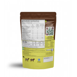 Protéine Whey Chèvre Brebis Banane Cacao Paquet 500g Arriere