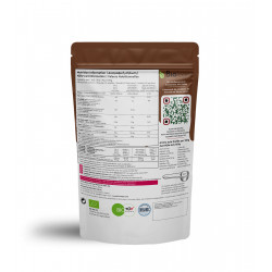 Protéine Whey Choco Bio 75% - 500g Paquet Arrière