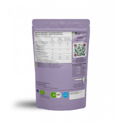 Organic Brown Rice Protein 82% - 500g Pack Back