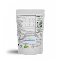 Protéine de Whey Bio 80% - 500g  Paquet Arrière