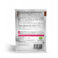 Protéine Whey Choco Bio 75% - 25g Paquet Arrière