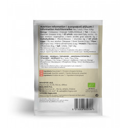 Protéine de Pois Bio 85% - 25g Paquet Arrière