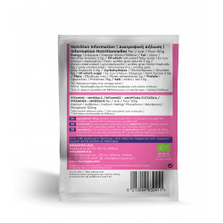 Protéine Whey Bio Berry 78% - 25g Mini Paquet Portion Individuelle face arrière