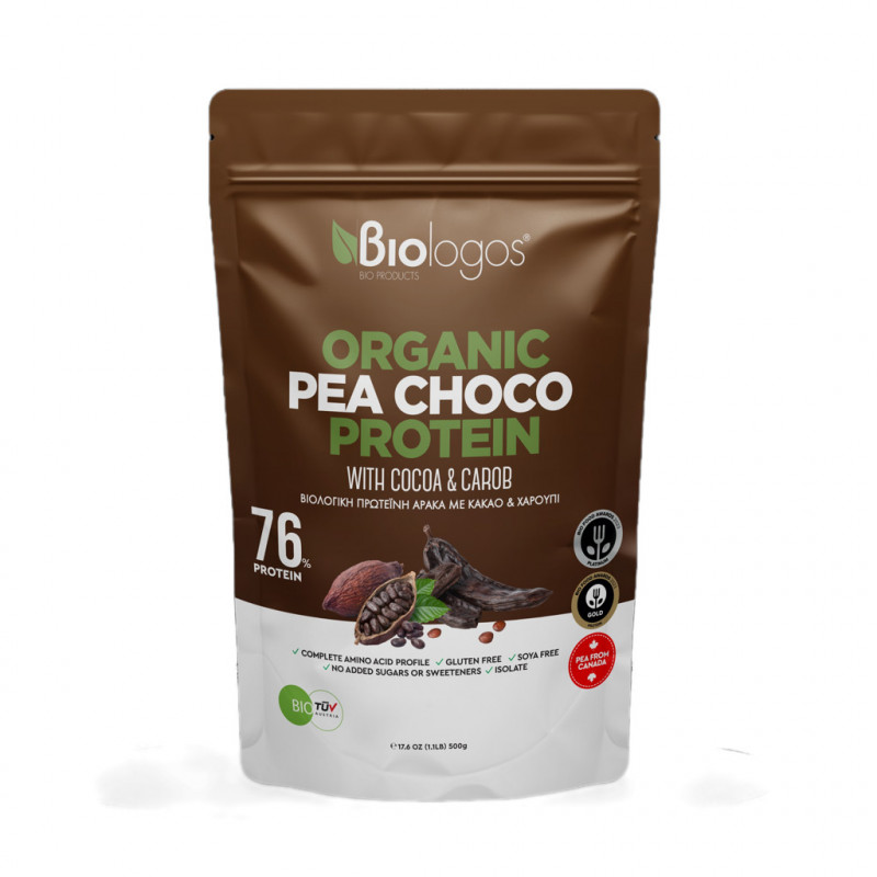 Protéine Bio Pois Choco 76% - 500g