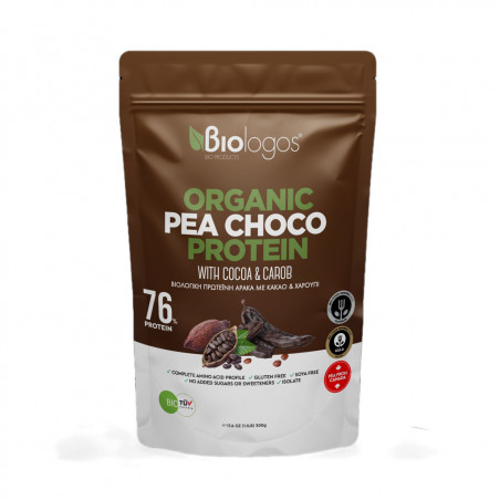 Protéine Bio Pois Choco 76% - 500g