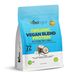 Organic Vegan Blend Protein 72% - 500g